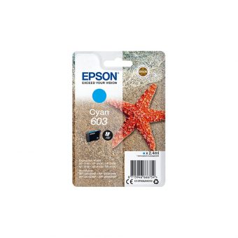 Epson 603 Cyan Ink 2.4ml C13T03U24010