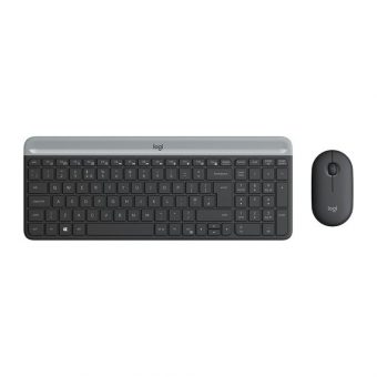 Logitech MK470 Slim Wireless Desktop Set Black 920-009204
