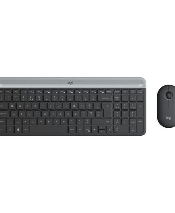 Logitech MK470 Slim Wireless Desktop Set Black 920-009204