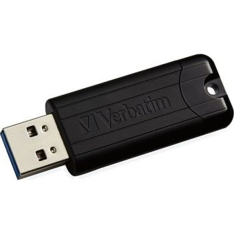 Verbatim PinStripe 256GB USB 3.0 Black 49320 - Image 2