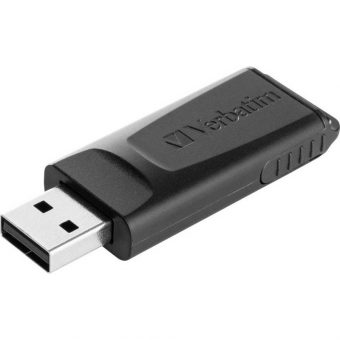 Verbatim Store & Go Slider 128GB USB 2.0 Black 49328 - Image 2