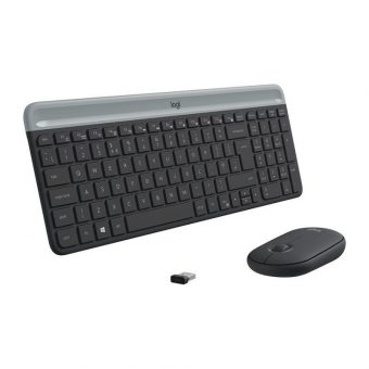 Logitech MK470 Slim Wireless Desktop Set Black 920-009204 - Image 6