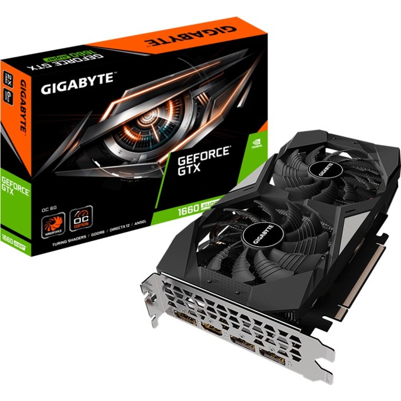 Gigabyte GeForce GTX 1660 Super OC 6G 6GB GDDR6 GV-N166SOC-6GD