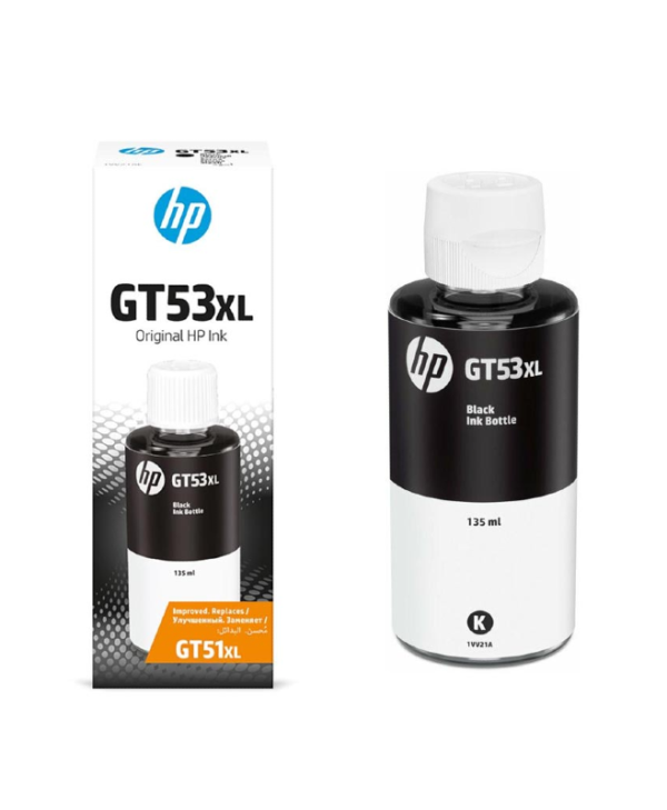 HP GT53XL Black Ink Bottle 135ml 6K Pgs 1VV21AE