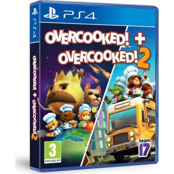 Overcooked! + Overcooked! 2 Double Pack - PS4