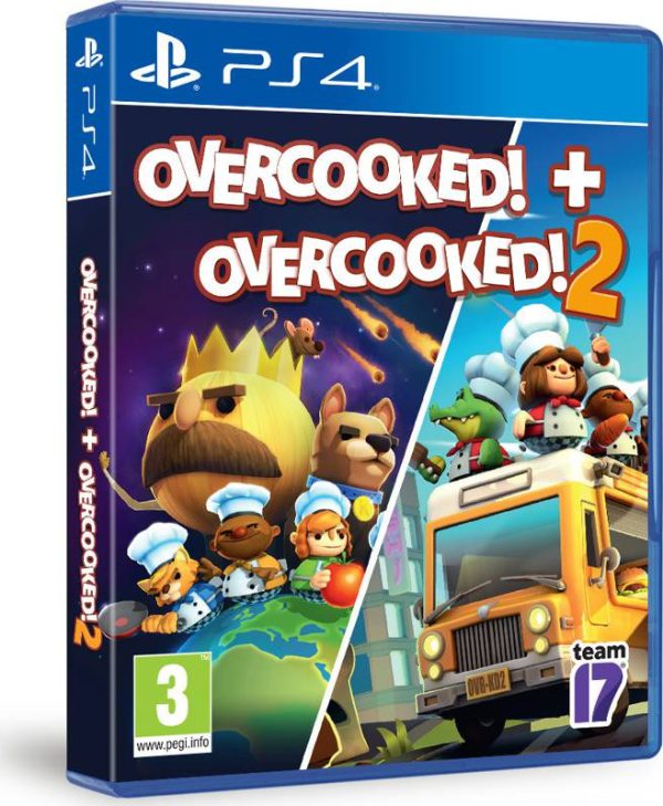 Overcooked! + Overcooked! 2 Double Pack - PS4