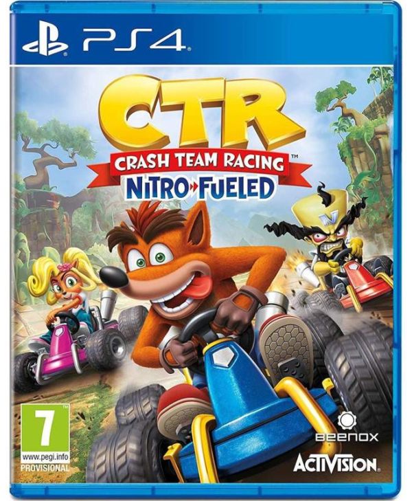 Crash Team Racing : Nitro-Fueled Exclusive Retro Content - PS4