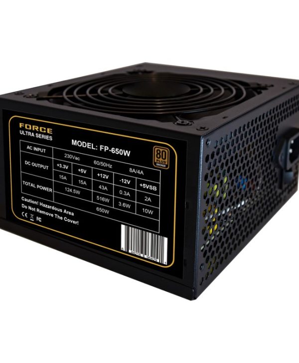 Force 650W 12cm Fan 80+ Bronze FP-650W