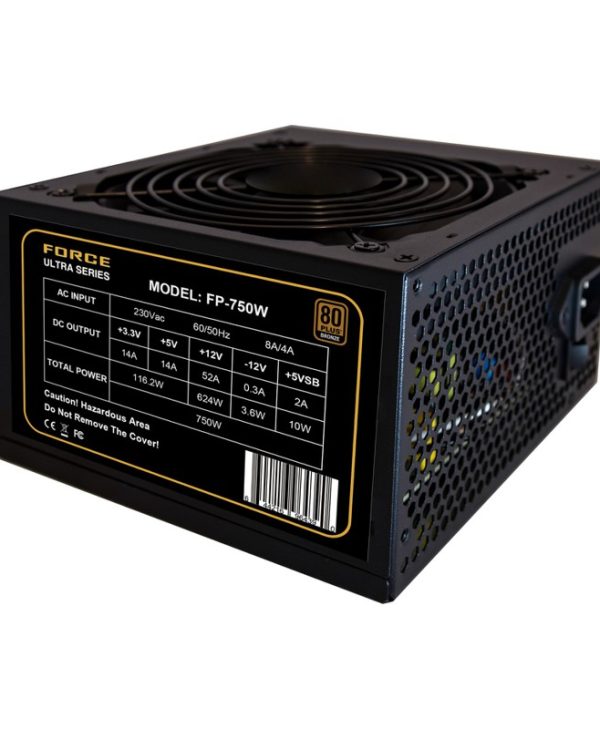 Force 750W 12cm Fan 80+ Bronze FP-750W