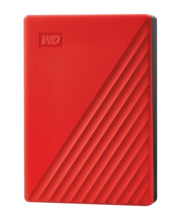 Western Digital My Passport 2019 4TB 2.5" USB 3.0 Red WDBPKJ0040BRD-WESN