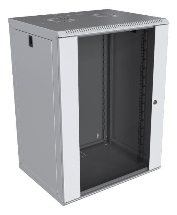 Mirsan 12U 19" Wall Mount Rack 60cm Light Grey WTC12U60MN.02