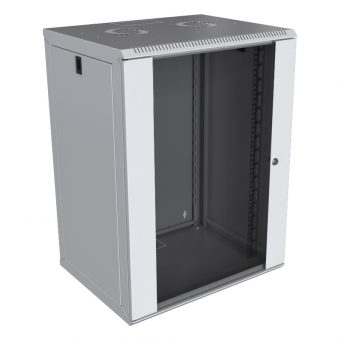 Mirsan 16U 19" Wall Mount Rack 60cm Light Grey WTC16U60MN.02