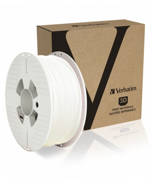 Verbatim PLA Filament 1.75mm 1Kg White 55315