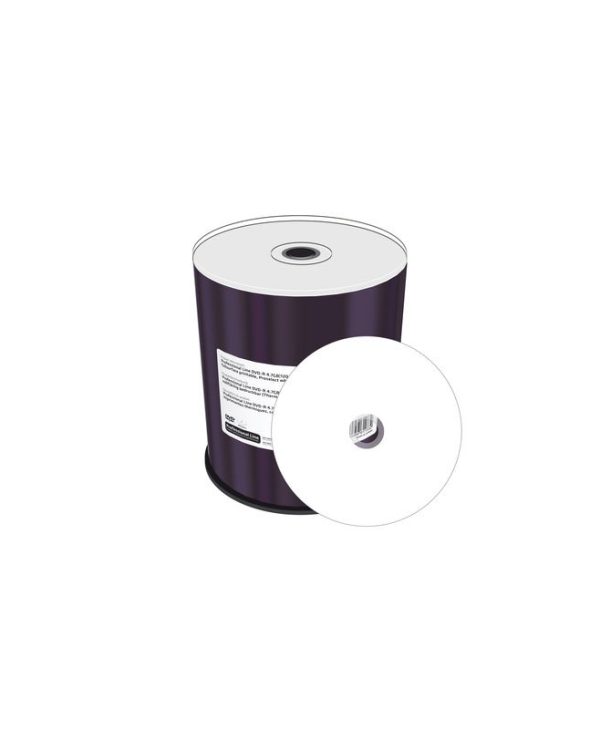 MediaRange Professional Line DVD-R 4.7GB 16x Full Surface Printable White 100 Pack Cake MRPL603-C