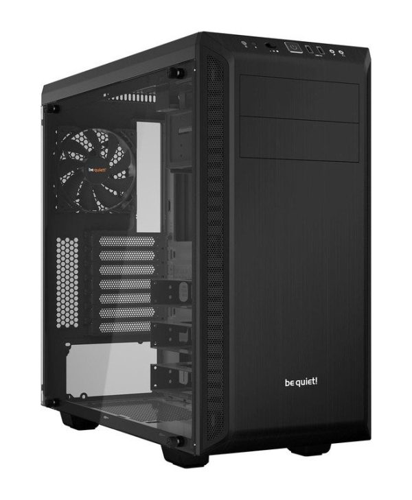 Be Quiet! Pure Base 600 Midi Tower Tempered Glass Black BGW21