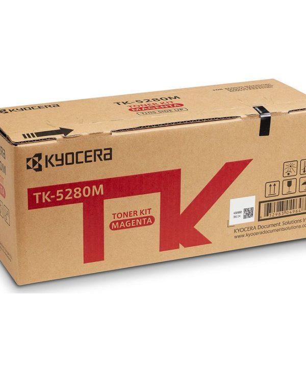 Kyocera TK-5280M Toner Magenta 11K Pgs 1T02TWBNL0