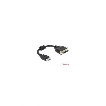 DeLock Adapter HDMI Male - DVI-I Female 0.2m 65327