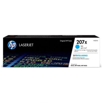 HP 207X Toner Cyan High Capacity 2.45K Pgs W2211X