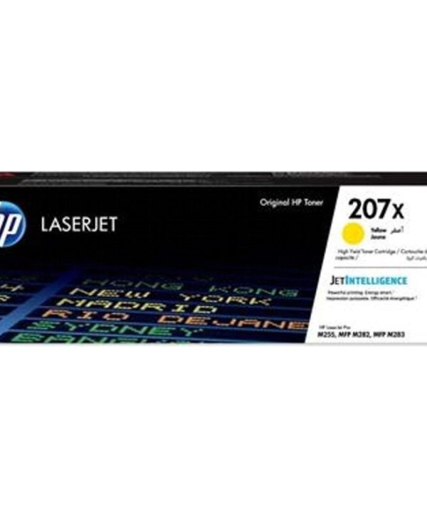 HP 207X Toner Yellow High Capacity 2.45K Pgs W2212X