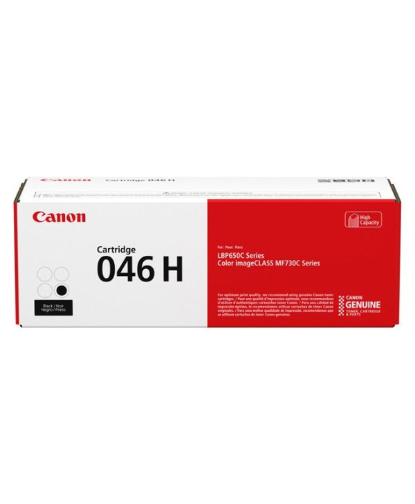 Canon 046H Toner Black High Capacity 6.3K Pgs 1254C002