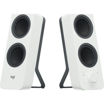 Logitech Z207 Bluetooth Computer Speakers White 980-001292