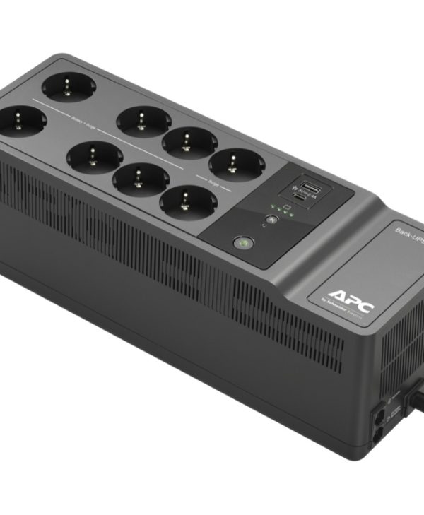 APC Power-Saving Back-UPS 850VA/520W 8 Outlet/USB Type-C/USB Type-A Charger BE850G2-GR
