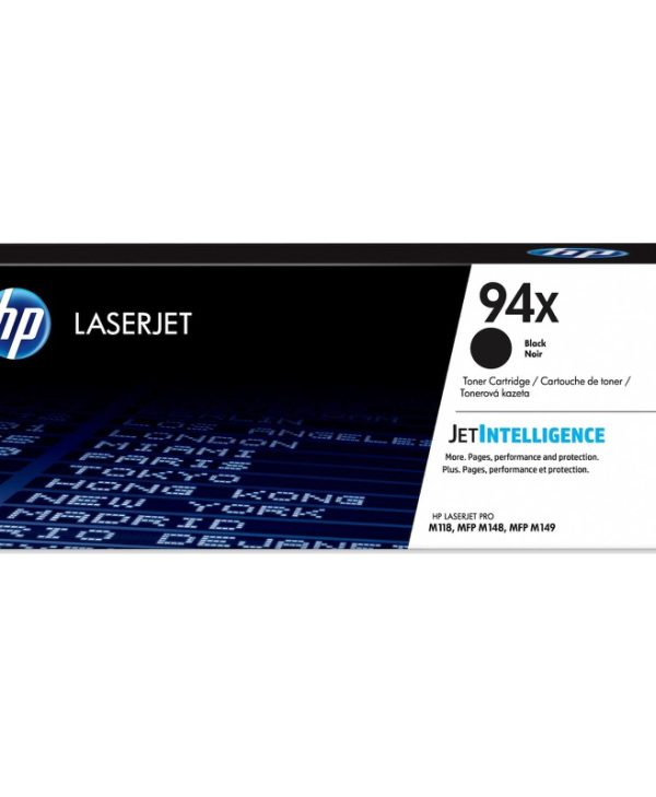 HP 94X Black High Yield Toner Black 2.8KPgs CF294X