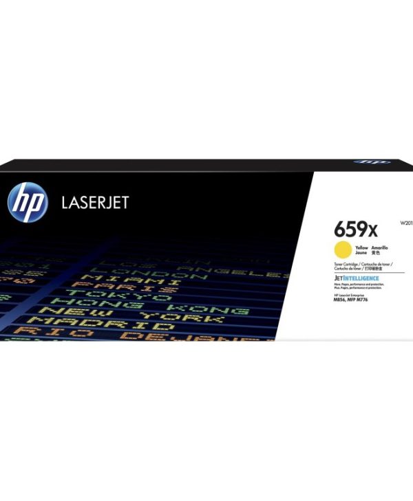 HP 659X High Yield Yellow Toner 29K Pgs W2012X