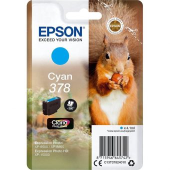 Epson 378 Cyan 4.1ml C13T37824010