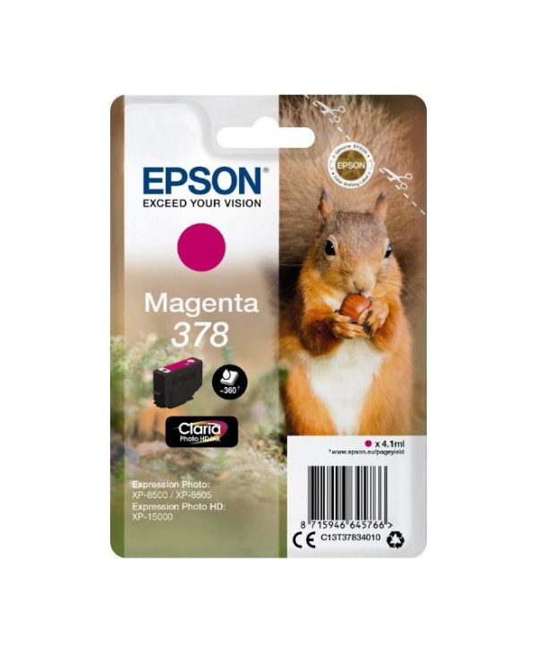 Epson 378 Magenta 4.1ml C13T37834010