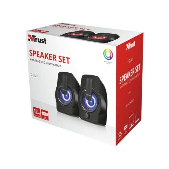 Trust Gemi RGB 2.0 Speakers Black 22948 - Image 10