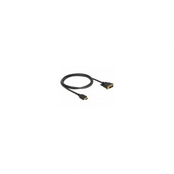DeLock Cable HDMI Male - DVI 24+1-Pin Male Bidirectional 1m 85652 - Image 2