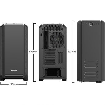 Be Quiet! Silent Base 601 Midi Tower Black BG026 - Image 2