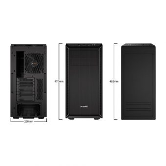 Be Quiet! Pure Base 600 Midi Tower Black BG021 - Image 2