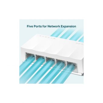 TP-Link LS1000 Lightwave Desktop 5-Port Megabit Switch LS1005 v1 - Image 3