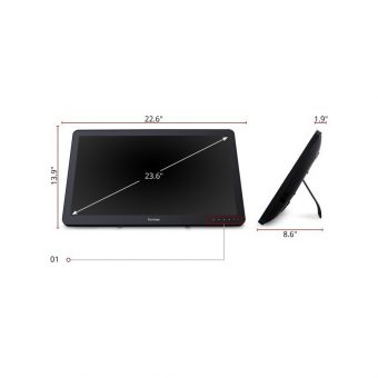 Viwesonic TD2430 23.6" FHD Touch MVA Monitor - Image 3