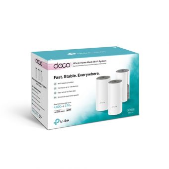 TP-Link AC1200 Whole Home Mesh Wi-Fi System 3-Pack Deco E4 Ver:4.0 - Image 3