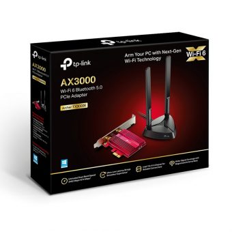 TP-Link AX3000 Wi-Fi 6 Bluetooth 5.0 PCIe Adapter Archer TX3000E v1 - Image 3