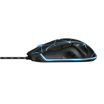 Trust GXT 133 Locx Illuminated Gaming Wired Mouse Black 22988 - Image 5
