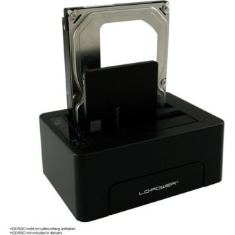 LC-Power 2.5"&3.5" USB 3.0 Sata Docking Station LC-DOCK-C - Image 3