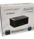 LC-Power 2.5&3.5 USB 3.0 Sata Docking Station LC-DOCK-C_5