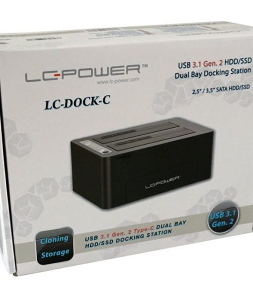 LC-Power 2.5&3.5 USB 3.0 Sata Docking Station LC-DOCK-C_5