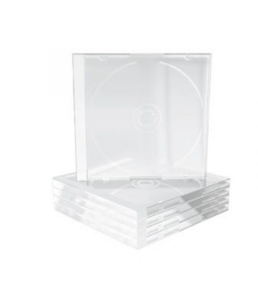 MediaRange CD Jewelcase 10.4mm 5-Pack Transparent BOX31-T_1
