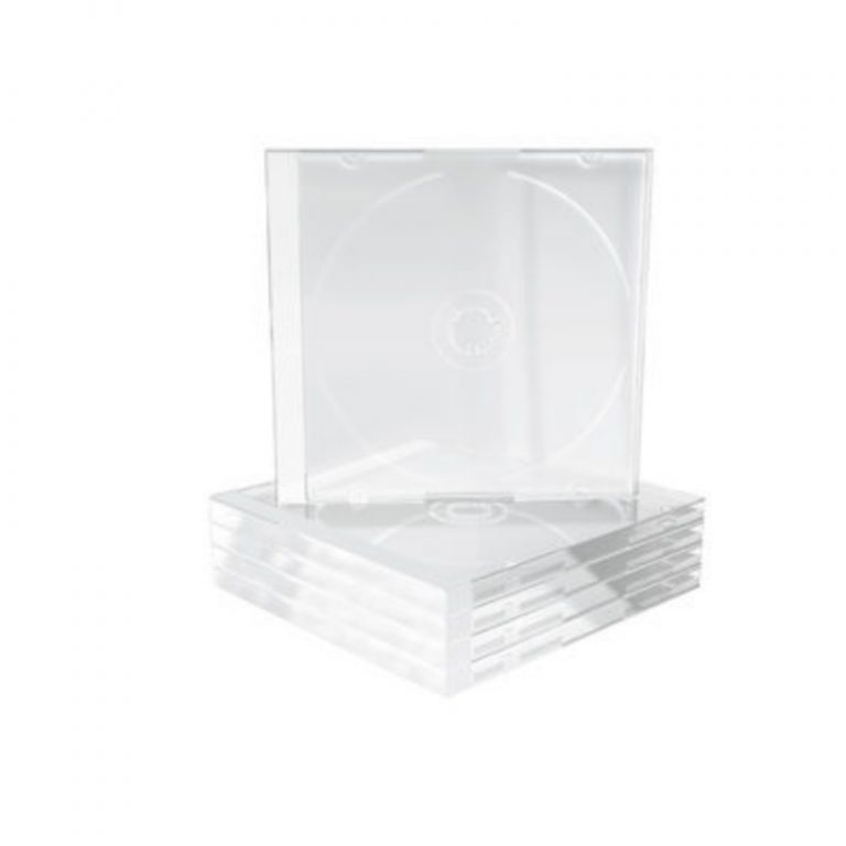 MediaRange CD Jewelcase 10.4mm Transparent BOX24