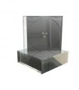 MediaRange CD Slimcase 5.2mm Transparent with Black Tray BOX21