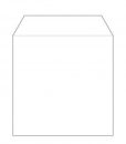 MediaRange Cardboard Sleeves with Flap without Window 50-Pack White BOX68_1