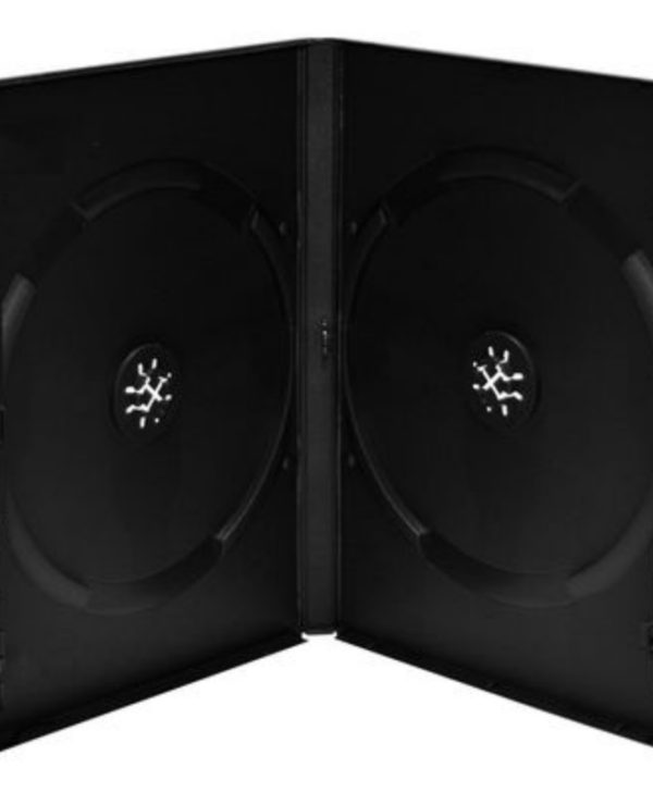 MediaRange DVD Case for 2 Discs 14mm Black BOX12