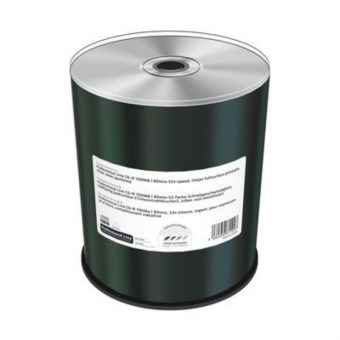 MediaRange Professional Line CD-R 700MB 52x Full Surface Printable Silver 100 Pack Cake MRPL502 - Image 3