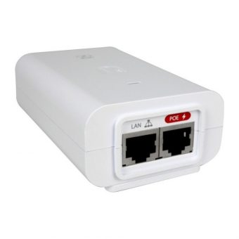 Ubiquiti Gigabit PoE Injector 15.4W PoE 48V U-POE-AF