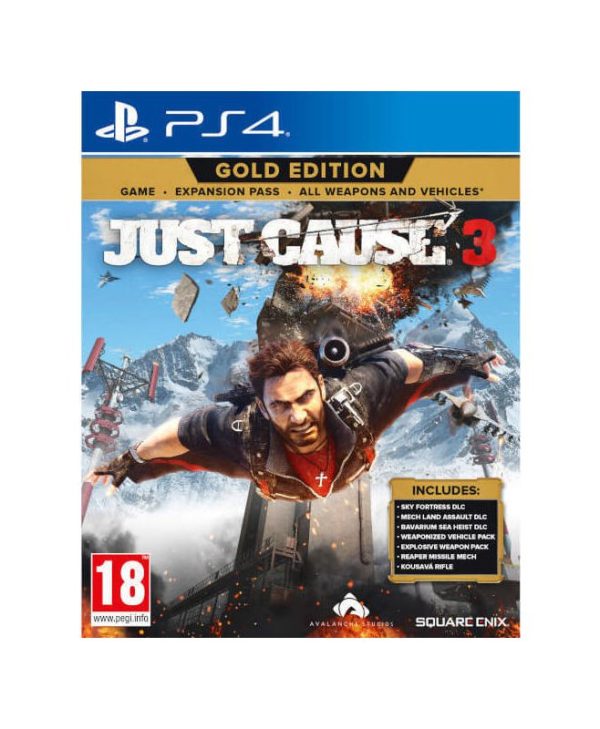 Just cause 3 (Gold edition)-PS4